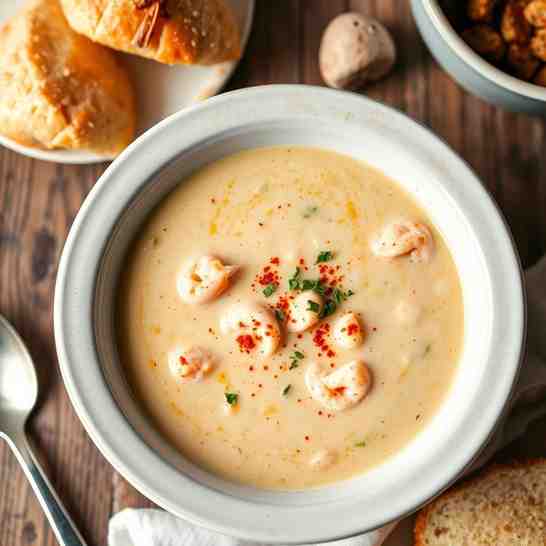 Creamy Seafood Chowder Soup Recipe - Master Crawfish Bisque